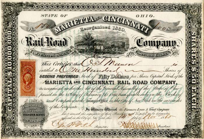 Marietta and Cincinnati Rail-Road Co.